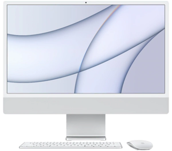 Apple iMac 24"/M1/8CPU-8GRU/8GB/512GB Silver